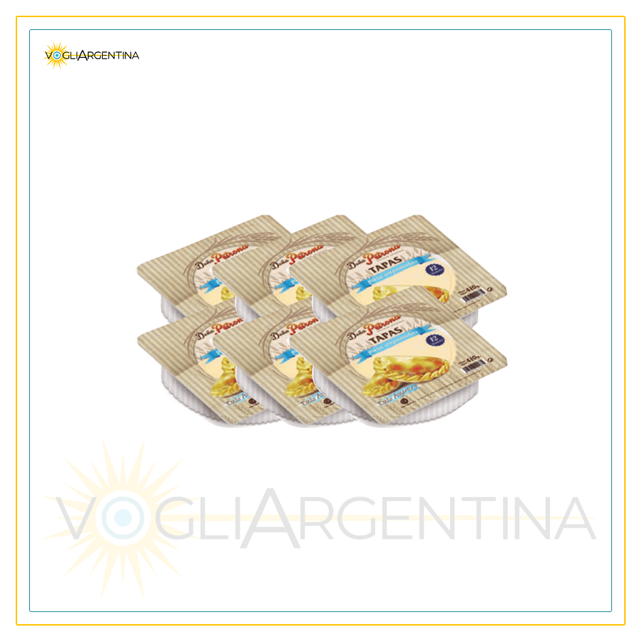 DOÑA PETRONA - Tapas para Empanadas - 10 Pack x 12 Dischi diametro 14 cm (roticeras)