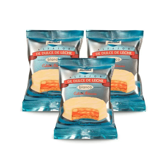 Alfajor MARDEL blanco x 3u.
