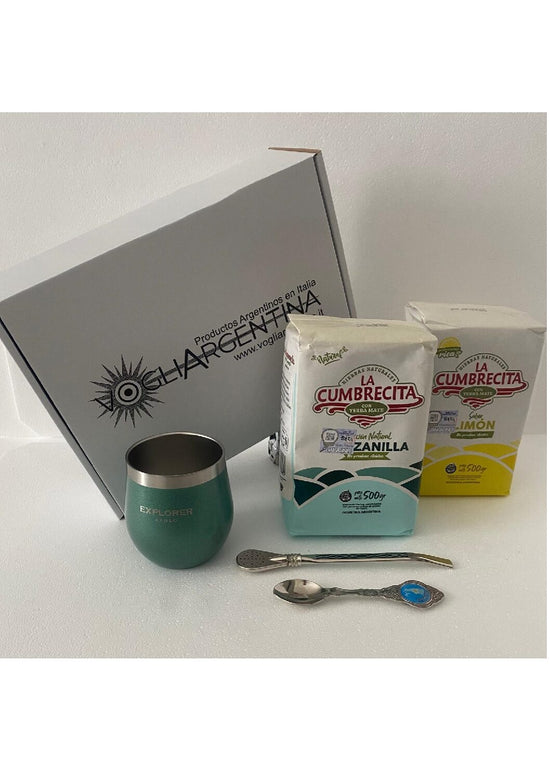 KIT MATE PRONTO (con caja box regalo)