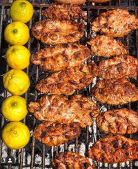 MOLLEJA de garganta (gola) y ASADO  (trasporto gratis)