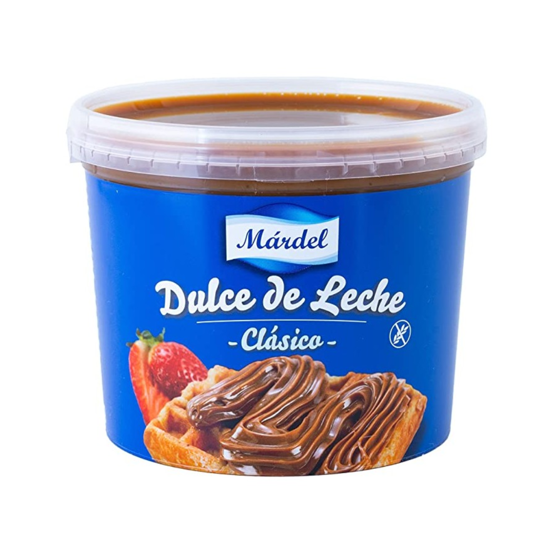 MARDEL - Dulce de Leche Clásico - 1 kg pote de plastico