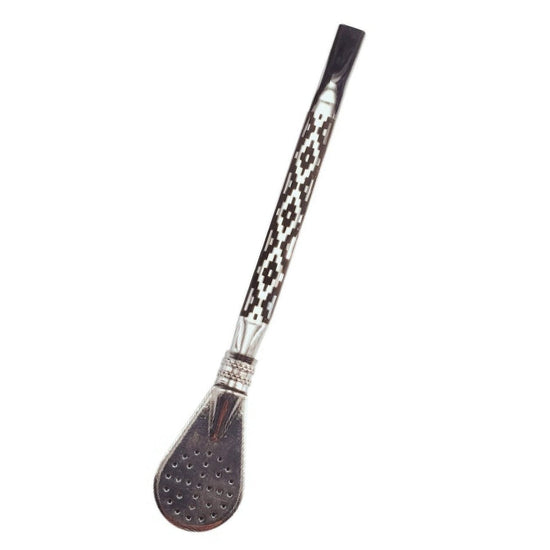 BOMBILLA "RULE MAR" - GUARDA PAMPA - CHATA - RECTA 16 CM- Acero Inoxidable