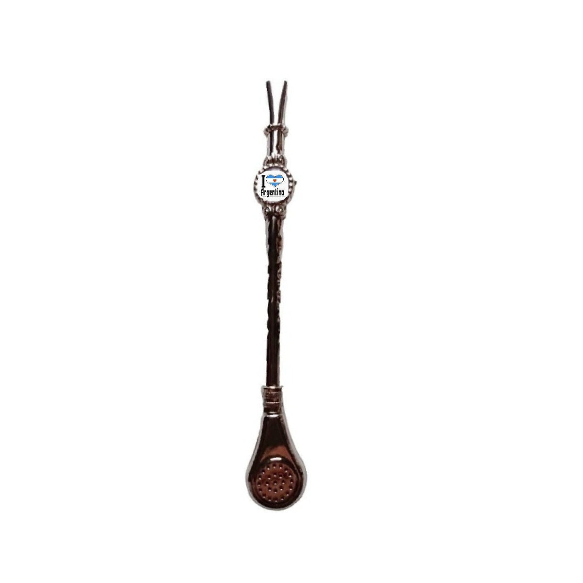 BOMBILLA "RULE MAR" - LOGO "I-LOVE ARGENTINA", LARGA - 14 CM