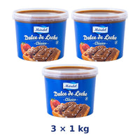 MARDEL Dulce de Leche Clásico 1 kg - combo 3 vasetti