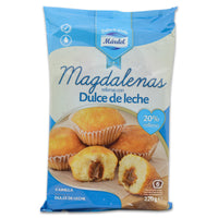 Magdalenas con dulce de leche 220gr. (6 unid. x pack)