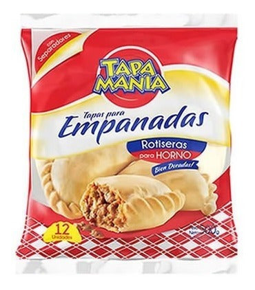 TAPA MANIA - Tapas per Empanadas diametro 14 cm (30 confezioni da 12 dischi) (industria Argentina)